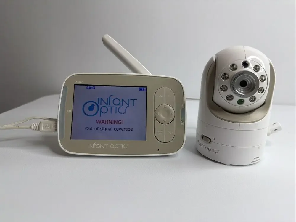 Infant Optics DXR-8 Video Baby Monitor And Camera AC Adapters Tested Working